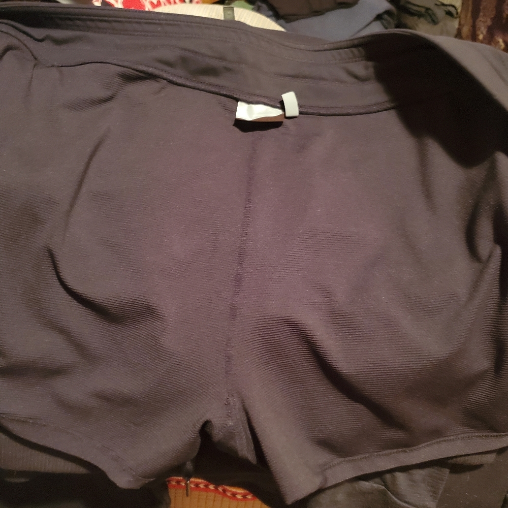 Athleta Black Athletic Mini Skort with Zip Pockets Sz XXL. - Picture 11 of 11